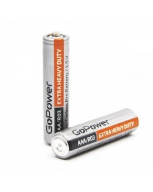 Батарейка GoPower           R03 Shrink 4 Extra Heavy Duty (60)(1200)..