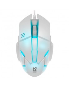 Мышь DEFENDER    982 Host           (USB, 1000dpi,Optical) White 7 цветов п..