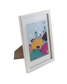 Ф/Рамка PLATINUM пласт.15*21   АКВАРЕЛЬ-БЕЛЫЙ    (30)