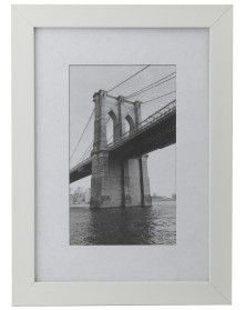 Ф/Рамка Image Art  пласт. 600 / 30*40 белый  (20)..