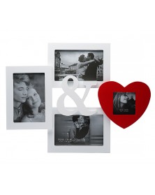 Ф/Рамка ЯМ FFC-2058  комби Fotografia 4 фото (3- 10*15 см + 1- 7.5*7.5 см) ..