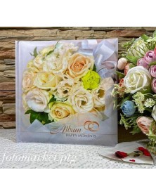 Ф/альбом ЯМ 200 ф.FA- BBM200 -  359 свадеб, Книжный переплёт, с мемо    (12..