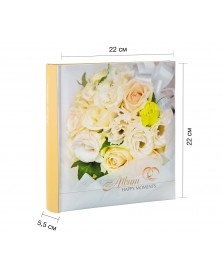 Ф/альбом ЯМ 200 ф.FA- BBM200 -  359 свадеб, Книжный переплёт, с мемо    (12..