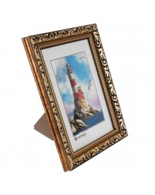 Ф/Рамка PLATINUM пласт.15*21   САДКО- Состаренное золото    (16)