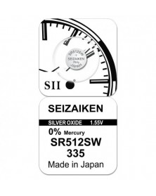Батарейка SEIZAIKEN 335 (SR512SW) Silver Oxide 1.55V (1/10/100)..