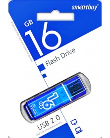 USB Флеш-Драйв  16Gb  Smart Buy Glossy Color Mix..