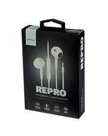 Гарнитура Perfeo  REPRO                   (Внутриканальная)  (20) Стерео Wh..