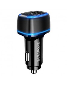 Автомобильное Зарядное Устройство 12V- USB 2*USB выхода Borofone BZ  14  2...