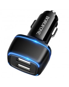 Автомобильное Зарядное Устройство 12V- USB 2*USB выхода Borofone BZ  14  2...