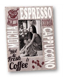 Ф/Рамка из Дерева ZEP  HH8246  ESPRESSO 10*15  ..