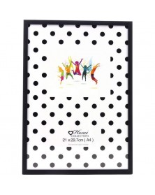 Ф/Рамка POLDOM 41679  A-21*29.7-BK 21*30 металлическая черная матовая..