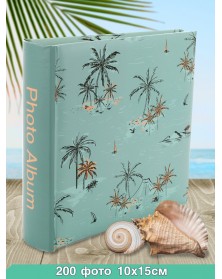 Ф/Альбом  Pioneer  (86642)  200 ф  Fresh nature  Книжный переплёт, Memo, бу..