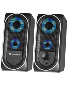 Колонки DEFENDER SOLAR   2              2.0 (2*   4W)  Пластик, питание 5V ..