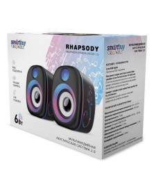 Колонки Smart Buy (SBA 4800)                2.0 (2*   3W)  Rhapsodyt Пласти..