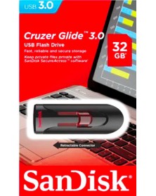USB Флеш-Драйв  32Gb  SanDisk  CZ600 Cruzer Glide Color Mix USB 3.0..