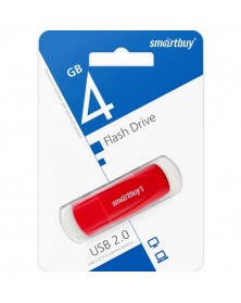 USB Флеш-Драйв    4Gb  Smart Buy Scout Color Mix..