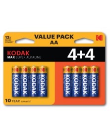Батарейка KODAK             LR6  Alkaline  (  4+4BL)(48)(192)  MAX..