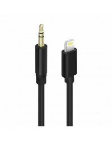 Кабель  AUX 3.5 Jack вилка - 8-pin вилка 1.0 m, JH 023 AUX - разъем 8-pin, ..