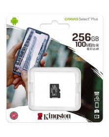 Карта памяти  MicroSDXC   256Gb (Class  10)  Kingston UHS-1 U1  без Адаптер..