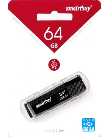 USB Флеш-Драйв  64Gb  Smart Buy Dock Black USB 3.0..