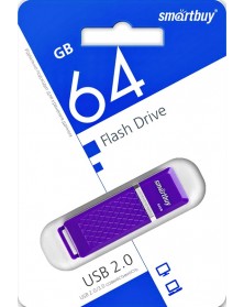 USB Флеш-Драйв  64Gb  Smart Buy Quartz Color Mix..
