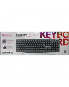 Клавиатура DEFENDER    164    Concept           (USB)         Black..