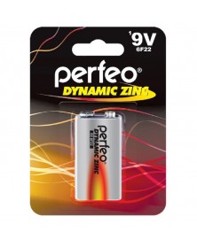 Батарейка Крона  PERFEO         6F22-1BL  (20) SUPER Dynamic Zinc..