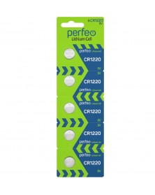 Батарейка PERFEO           CR1220  ( 5BL)(100) Lithium Cell  3 V..