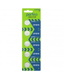Батарейка PERFEO           CR1616  ( 5BL)(100) Lithium Cell  3 V..