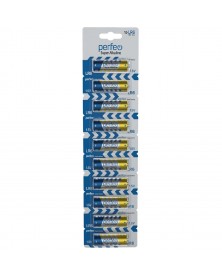 Батарейка PERFEO            LR6  Alkaline  (10BL)(100)   Отрывной  Super Al..