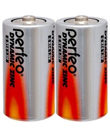 Батарейка PERFEO          R14 C Shrink 2 Dynamic Zinc 1.5V (24/288)..