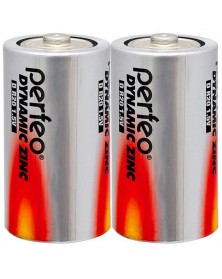 Батарейка PERFEO          R20  Srink 2  Dynamic Zinc  (24)(288)..
