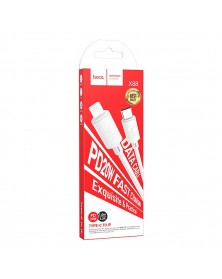 Кабель  Type C - 8-pin Hoco X  88 1.0 m,3.0A, White, коробочка Пластик PD 2..