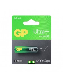 Батарейка GP ULTRA PLUS  G-tech    LR6  Alkaline  1,5 V   (  4BL) (40)(320)..