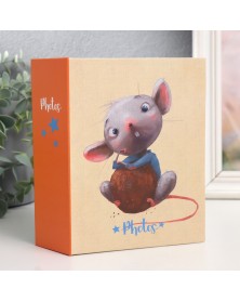 Ф/Альбом  PL-005-2   100 фото  10*15  с кармашками, Mice and bunny, Мышка  ..