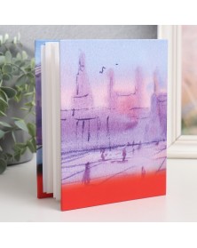 Ф/Альбом  PL-001-1   100 фото  10*15  с кармашками, Watercolor travel, Лонд..