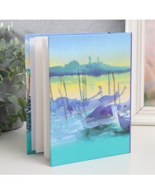Ф/Альбом  PL-001-3   100 фото  10*15  с кармашками, Watercolor travel, Вене..