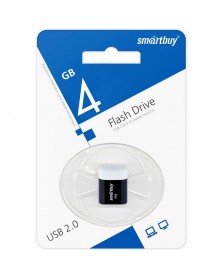 USB Флеш-Драйв    4Gb  Smart Buy Lara Color Mix..