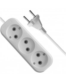 Удлинитель DEFENDER  B 230                 2.0 м  3 розетки  (40) 10A ПВС 2..