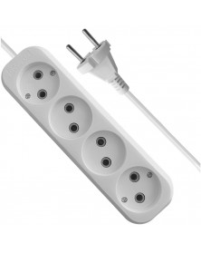 Удлинитель DEFENDER  B 240                 3.0 м  4 розетки  (40) 10A ПВС 2..