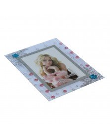 Ф/Рамка Стекло MD64-68 15*21 стразы, сердечки .. Ф/Рамка Стекло MD64-68 15*21 стразы, сердечки ..