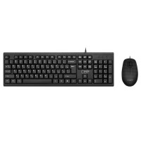 Набор CBR KB SET 711 Carbon        Клав Провод + Мышь Провод  (USB, 1200dpi..