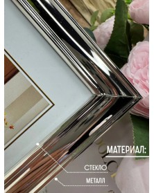 Ф/Рамка POLDOM R-205 10*15-S металлическая .. Ф/Рамка POLDOM R-205 10*15-S металлическая ..