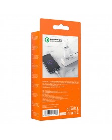 Сетевое Зарядное Устройство 220V- 2*USB выхода  Borofone BA  54A  2.1A,Whit..