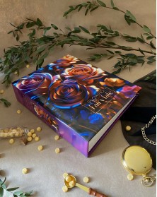 Ф/Альбом  PL-019-3   200 фото  10*15  с кармашками, Liquid metal flowers 3,..