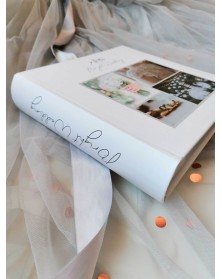 Ф/Альбом  PL-011-1   200 фото  10*15  бум. листы , книж. переплет Bright wedding, Август    (24) 