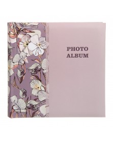 Ф/Альбом  Pioneer  (134552)  200 ф  книжный переплет, Memo, Цветы (12)  ..