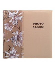 Ф/Альбом  Pioneer  (134553)  200 ф  книжный переплет, Memo, Цветы (12)  ..