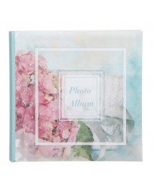 Ф/Альбом  Pioneer  (134557)  200 ф  книжный переплет, Memo, Цветы (12)  ..