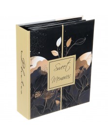 Ф/Альбом  Pioneer  (134755)  200 ф Черные листы, Цветы    (12)..